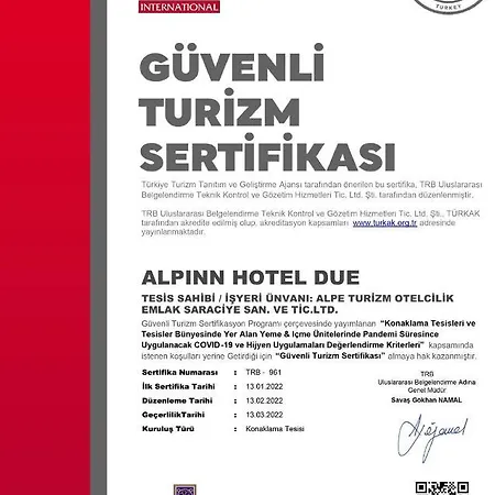 Alpinn Due Szálloda 4*